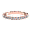 2.2mm Classic Claw Set 100% - Lab-grown Diamond | 18k Rose Gold