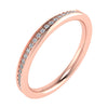 2mm Premium Grain Set 50% - Lab-grown Diamond | Platinum
