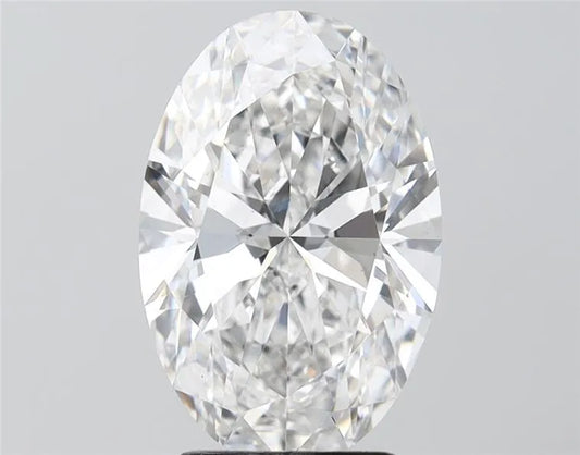 3.11ct Oval Lab Grown Diamond (Colour E, Clarity VS1, IGI Certified)