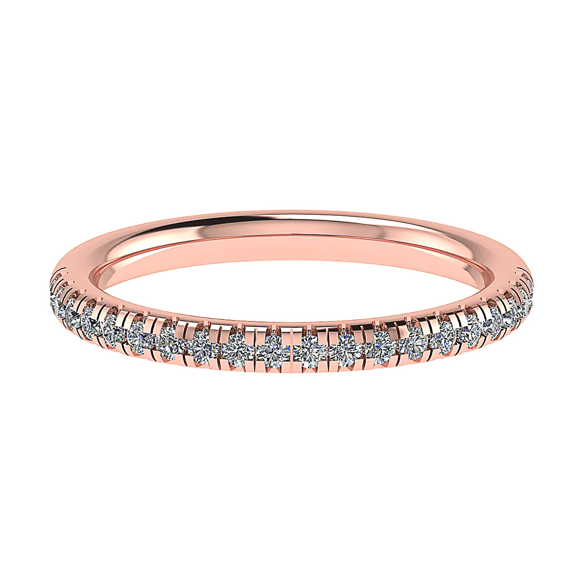 2mm Premium Micro Claw 50% - Lab-grown Diamond | 18k Rose Gold