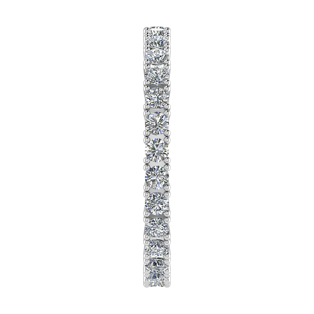 2.2mm Classic Claw Set 100% - Lab-grown Diamond | Platinum